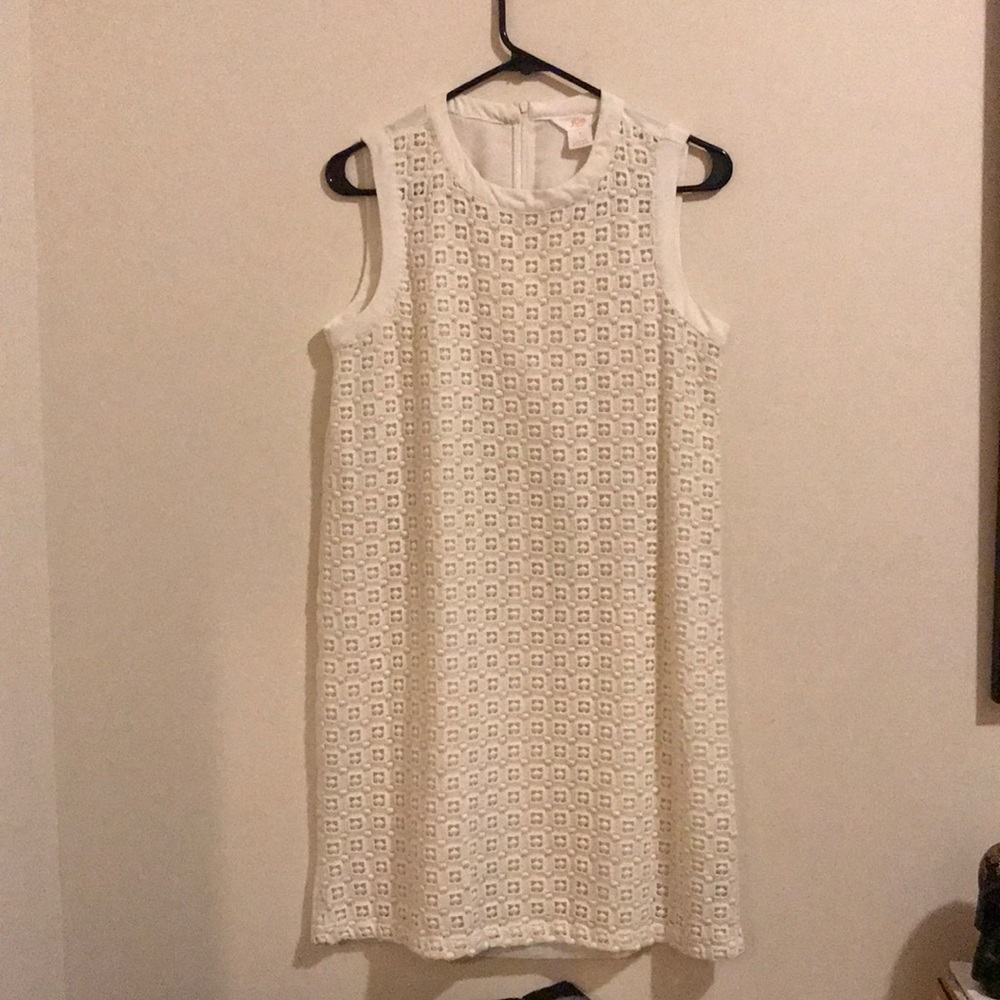 Joe Fresh eyelet shift dress